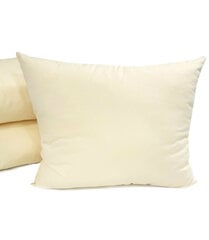 Подушка с гипоаллергенным наполнителем Hipo cream, 50x70 см цена и информация | Подушки | kaup24.ee