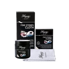 Hagerty Fine Stone Clean + Fine Stone Cloth для чистки и ухода за украшениями с деликатными органическими камнями (жемчугом, янтарем, изумрудом, опалом, кораллом, бирюзой) цена и информация | Очистители | kaup24.ee