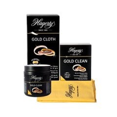 Kuldehete puhastus/hooldus komplekt Hagerty Gold Clean + Gold Cloth hind ja info | Puhastusvahendid | kaup24.ee