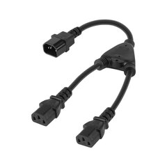 разветвитель компьютерного кабеля - 2x вилки цена и информация | Адаптеры и USB-hub | kaup24.ee