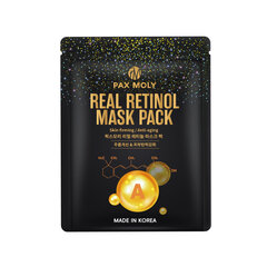 PAX MOLY маска для лица Real Retinol , 25 мл.X10 шт. цена и информация | Маски для лица, патчи для глаз | kaup24.ee