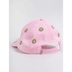 Suvemüts tüdrukutele Yo Club, roosa hind ja info | Tüdrukute mütsid, sallid, kindad | kaup24.ee