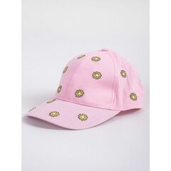 Suvemüts tüdrukutele Yo Club, roosa цена и информация | Шапки, перчатки, шарфы для девочек | kaup24.ee