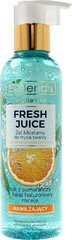 Увлажняющий мицеллярный гель Bielenda Fresh Juice Moisturising Micellar Gel, 190 г цена и информация | Аппараты для ухода за лицом | kaup24.ee