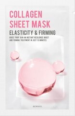Укрепляющая листовая маска для лица с коллагеном Eunyul Collagen, 22 мл цена и информация | Маски для лица, патчи для глаз | kaup24.ee