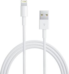 Kabel USB Apple USB-A - Lightning 2 m Biały (MD819ZM/A) hind ja info | Mobiiltelefonide kaablid | kaup24.ee