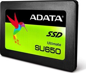 ADATA ASU650SS-256GT-R цена и информация | Внутренние жёсткие диски (HDD, SSD, Hybrid) | kaup24.ee