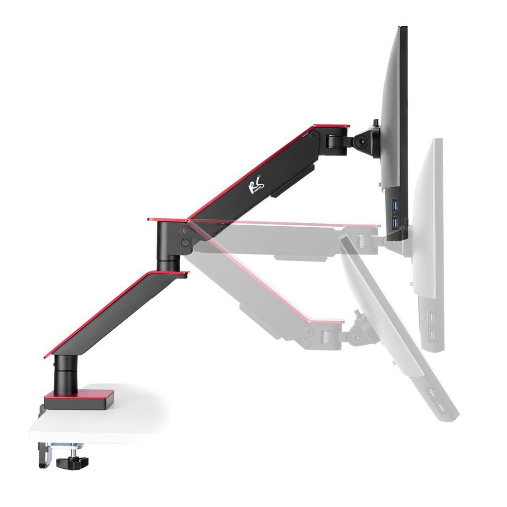 NanoRS Monitor TV Desk Mount цена и информация | Monitori hoidjad | kaup24.ee