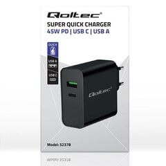 Qoltec 52378 hind ja info | Mobiiltelefonide laadijad | kaup24.ee