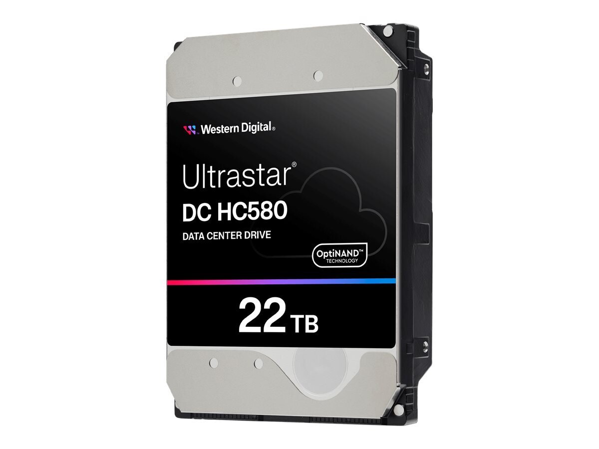 Dysk serwerowy HDD Western Digital Ultrastar DC HC580 WUH722422ALE6L4 (22 TB; 3.5"; SATA III) цена и информация | Sisemised kõvakettad (HDD, SSD, Hybrid) | kaup24.ee