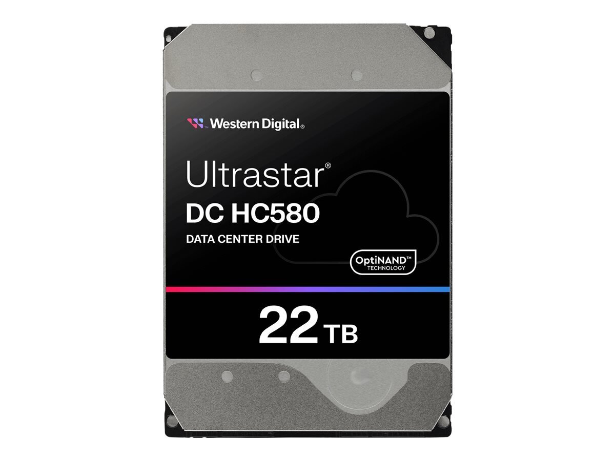 Dysk serwerowy HDD Western Digital Ultrastar DC HC580 WUH722422ALE6L4 (22 TB; 3.5"; SATA III) цена и информация | Sisemised kõvakettad (HDD, SSD, Hybrid) | kaup24.ee