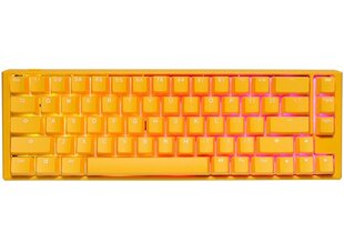 Ducky One 3 Yellow SF RGB LED MX-Blue (DKON2167ST-CUSPDYDYYYC1) hind ja info | Klaviatuurid | kaup24.ee