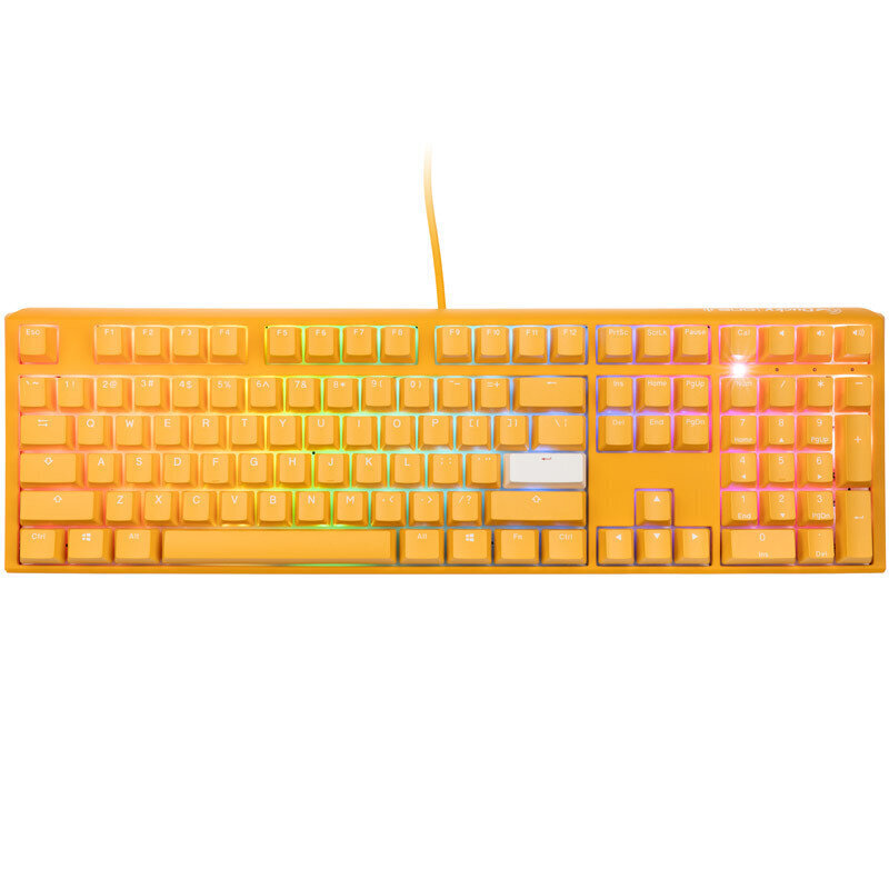 Ducky One 3 Yellow RGB LED MX-Black (DKON2108ST-AUSPDYDYYYC1) hind ja info | Klaviatuurid | kaup24.ee