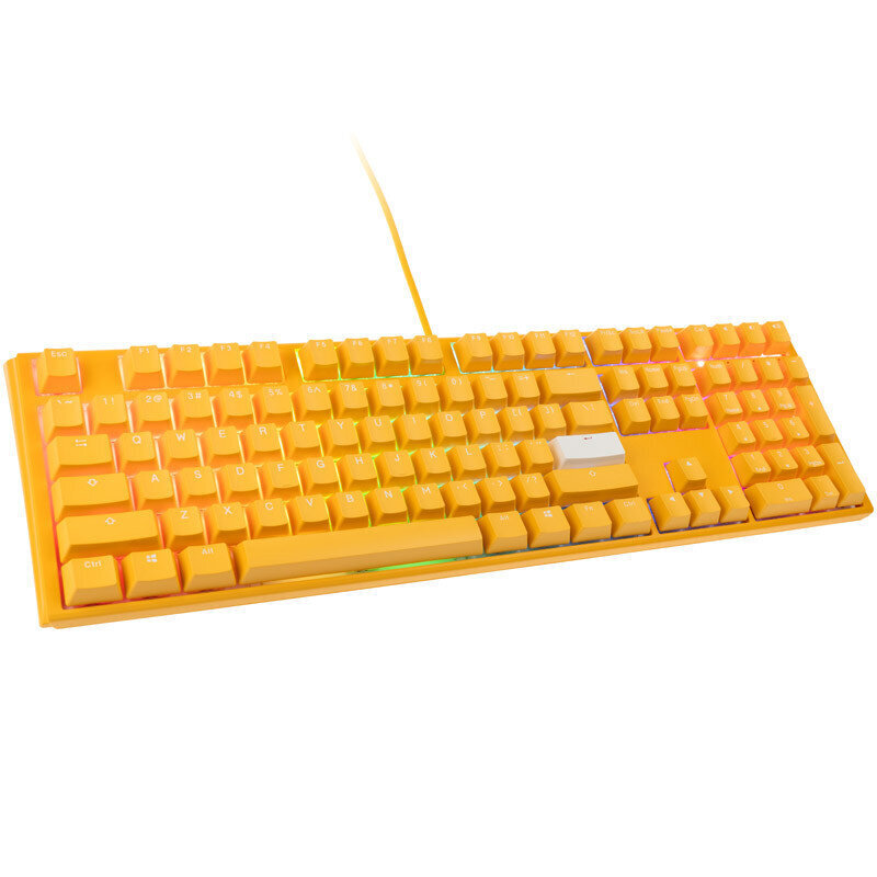 Ducky One 3 Yellow RGB LED MX-Black (DKON2108ST-AUSPDYDYYYC1) hind ja info | Klaviatuurid | kaup24.ee