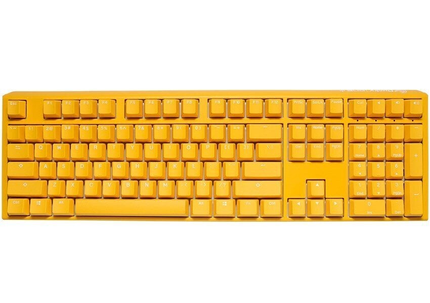 Ducky One 3 Yellow RGB LED MX-Black (DKON2108ST-AUSPDYDYYYC1) hind ja info | Klaviatuurid | kaup24.ee