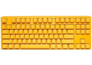 Ducky One 3 Yellow TKL RGB LED MX-Brown (DKON2187ST-BUSPDYDYYYC1) цена и информация | Клавиатуры | kaup24.ee