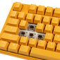 Ducky One 3 Yellow TKL RGB LED MX-Brown (DKON2187ST-BUSPDYDYYYC1) hind ja info | Klaviatuurid | kaup24.ee