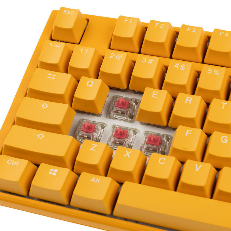 Ducky One 3 Yellow TKL RGB LED MX-Silent-Red (DKON2187ST-SUSPDYDYYYC1) цена и информация | Klaviatuurid | kaup24.ee