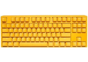 Ducky One 3 Yellow TKL RGB LED MX-Clear (DKON2187ST-WUSPDYDYYYC1) hind ja info | Klaviatuurid | kaup24.ee