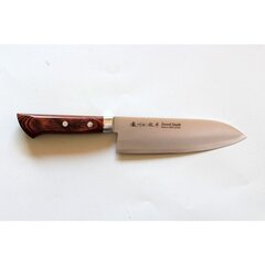 Нож Satake Shirogami Santoku, 17 см цена и информация | Ножи и аксессуары для них | kaup24.ee
