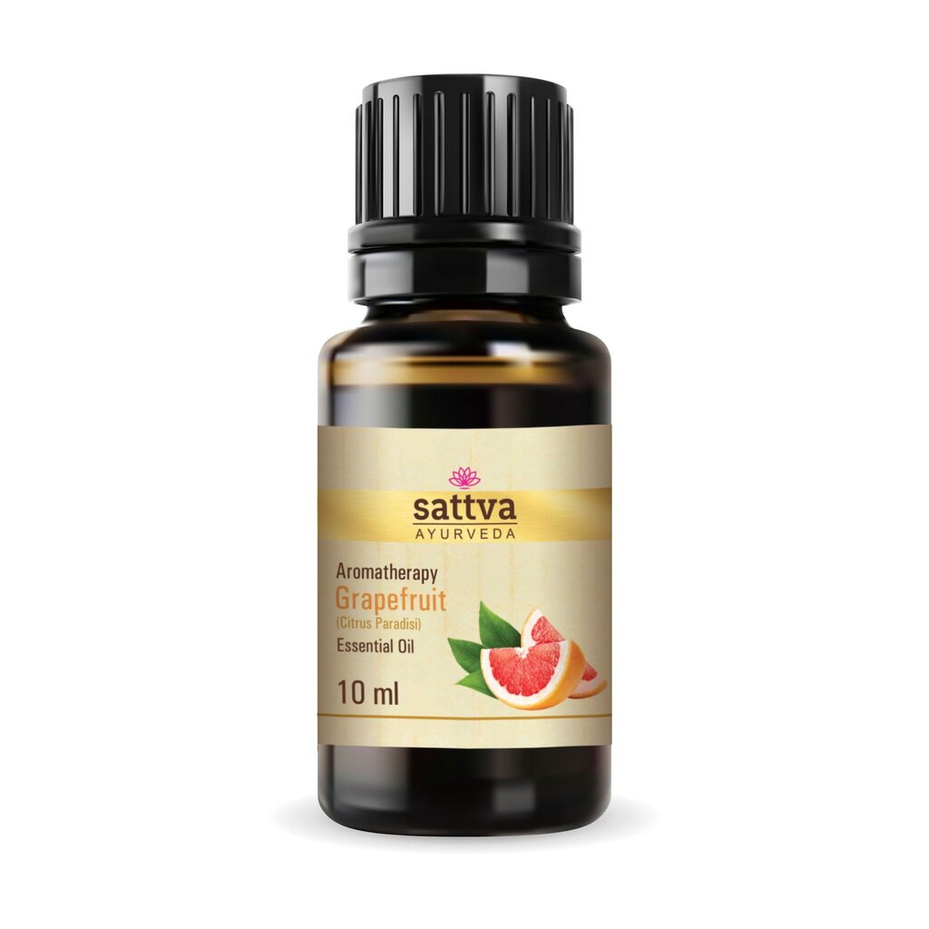 Eeterlik õli Sattva Ayurveda, greip, 10 ml цена и информация | Eeterlikud ja kosmeetilised õlid | kaup24.ee