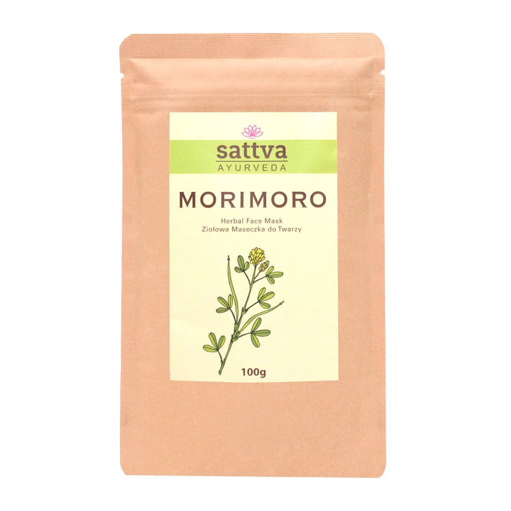 Taimne näomask Sattva Ayurveda Morimoro Herbal Face Mask, 100 g hind ja info | Näomaskid, silmamaskid | kaup24.ee