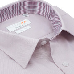 Рубашки однотонные мужские Nordic, приталенный силуэт - с длинным рукавом 7106F-45 цена и информация | Мужские рубашки | kaup24.ee