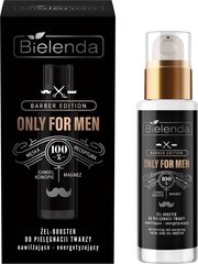 Гель-бустер для мужчин Bielenda Only For Men Barber Edition, увлажняющий, 30 мл цена и информация | Сыворотки для лица, масла | kaup24.ee