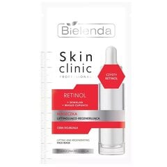 Pinguldav näomask Bielenda Retinol Skin Clinic Professional näomask, 8 g hind ja info | Näomaskid, silmamaskid | kaup24.ee