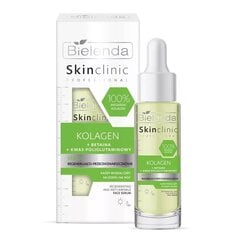 Сыворотка Bielenda Skin Clinic Professional с коллагеном для регенерации и борьбы с морщинами, 30 мл. цена и информация | Сыворотки для лица, масла | kaup24.ee