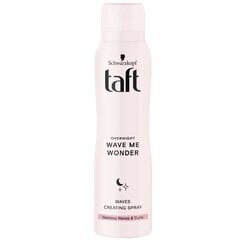 Öösprei lokkide loomiseks Schwarzkopf Taft Overnight Wave Me Wonder, 150 ml hind ja info | Viimistlusvahendid juustele | kaup24.ee