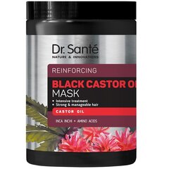 Dr. Sante Black Castor juuksemask ritsiiniõliga, 1000ml hind ja info | Maskid, õlid, seerumid | kaup24.ee