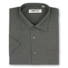 Рубашка мужская Nordic, прямой силуэт - с коротким рукавом 7173K-42 цена и информация | Мужские рубашки | kaup24.ee