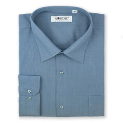 Рубашка мужская Nordic больших размеров, прямой силуэт - с длинным рукавом 7170L-50 цена и информация | Мужские рубашки | kaup24.ee