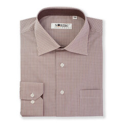 Рубашка мужская Nordic, прямой силуэт - с длинным рукавом 7567-41 цена и информация | Мужские рубашки | kaup24.ee