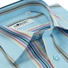 Рубашка мужская Nordic, прямой силуэт - с длинным рукавом 7871-46 цена и информация | Мужские рубашки | kaup24.ee