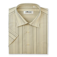 Рубашка мужская Nordic, прямой силуэт - с коротким рукавом 7926K-43 цена и информация | Мужские рубашки | kaup24.ee