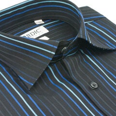Рубашка мужская Nordic, приталенный силуэт - с длинным рукавом 7906F-39 цена и информация | Мужские рубашки | kaup24.ee