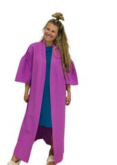 Pikk kimono naistele, lilla hind ja info | Naiste jakid | kaup24.ee