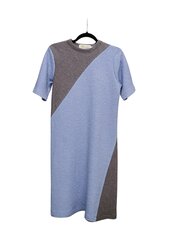 Villane kleit naistele, sinine-hall hind ja info | Kleidid | kaup24.ee