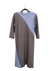 Villane kleit naistele, hall-sinine hind ja info | Kleidid | kaup24.ee