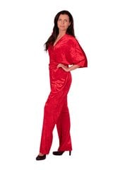Pükskostüüm naistele Olivia, punane hind ja info | Naiste pükskostüümid | kaup24.ee