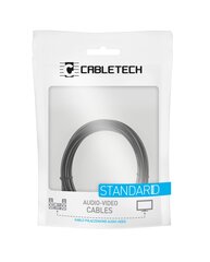 Cabletech toslink, 1 m hind ja info | Kaablid ja juhtmed | kaup24.ee