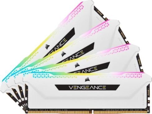 Corsair Vengeance RGB Pro SL (CMH32GX4M4E3200C16W) цена и информация | Operatiivmälu (RAM) | kaup24.ee