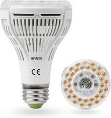 Led лампа SANSI 15 Вт для комнатных растений цена и информация | Проращиватели, лампы для растений | kaup24.ee