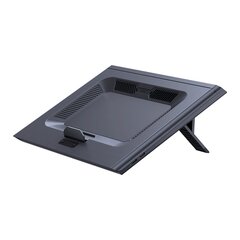 Охлаждающая подставка с подсветкой для ноутбуков, Baseus, до 21 турбовентилятора, USB, серый цена и информация | Аксессуары для компонентов | kaup24.ee