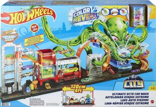 Mega autopesula Mattel HW Octopus Attack HBY96 hind ja info | Poiste mänguasjad | kaup24.ee