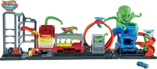 Mega autopesula Mattel HW Octopus Attack HBY96 hind ja info | Poiste mänguasjad | kaup24.ee