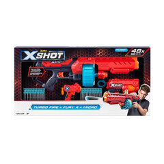 Mängupüstol Zuru X-Shot Excel Turbo Fire 36345 hind ja info | Poiste mänguasjad | kaup24.ee