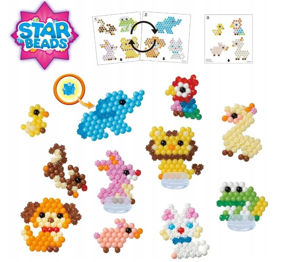 Loomade asenduskomplekt Aquabeads Funny 31915 цена и информация | Arendavad mänguasjad | kaup24.ee